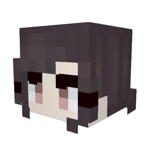 marimuda6 Minecraft avatar head, 3D render