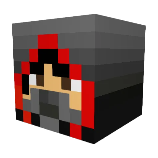 marine335 Minecraft avatar head, 3D render