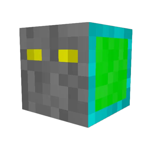 marinius Minecraft avatar head, 3D render