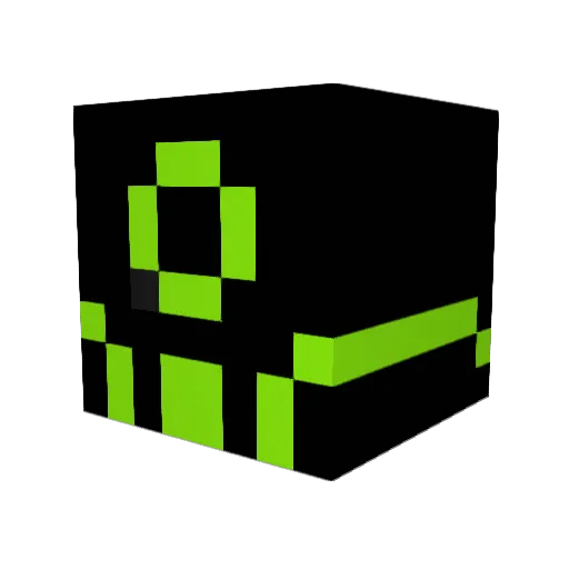 mario8hola Minecraft avatar head, 3D render