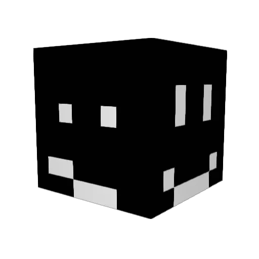 mario_lasticot Minecraft avatar head, 3D render