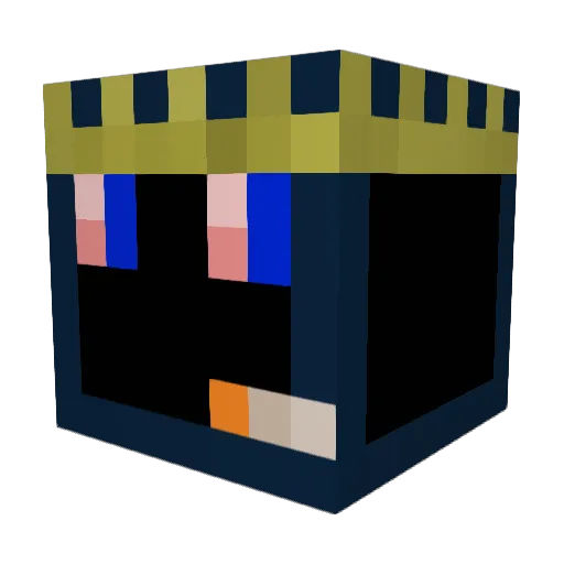 mariobros22 Minecraft avatar head, 3D render