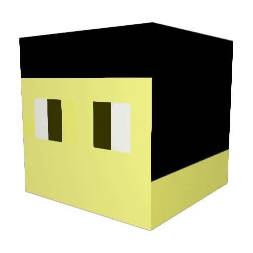 marioface2006 Minecraft avatar head, 3D render