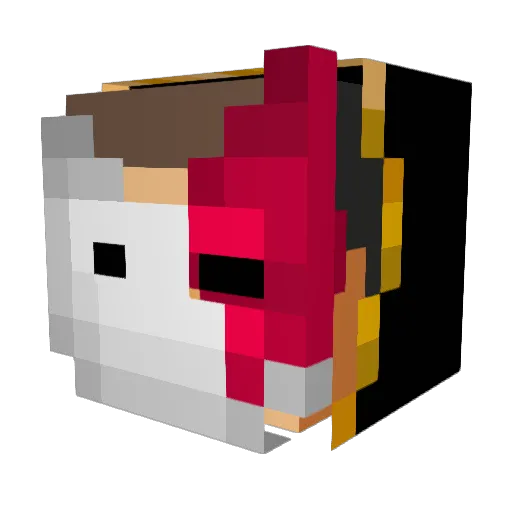 marioplumer1 Minecraft avatar head, 3D render