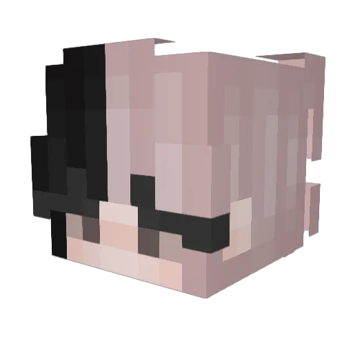 marissabuilder Minecraft avatar head, 3D render