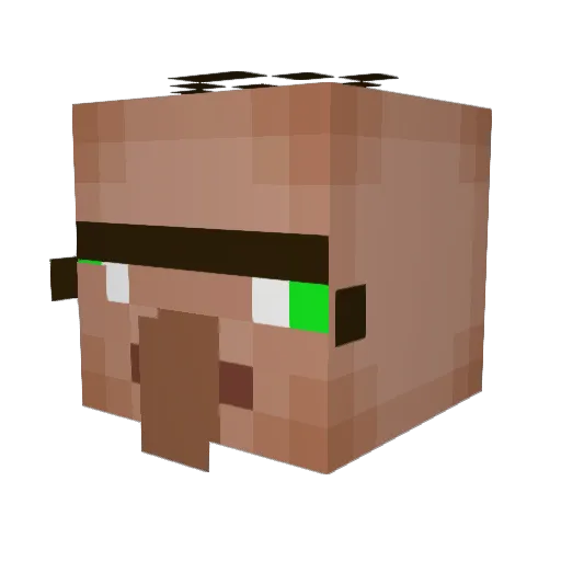marius24123 Minecraft avatar head, 3D render