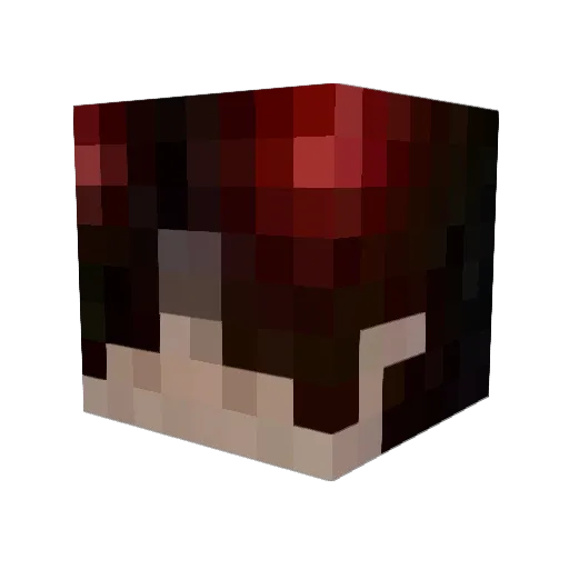 marjioo Minecraft avatar head, 3D render