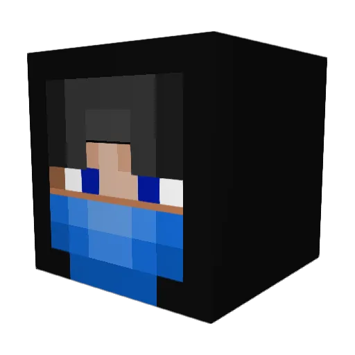 mark2dope Minecraft avatar head, 3D render