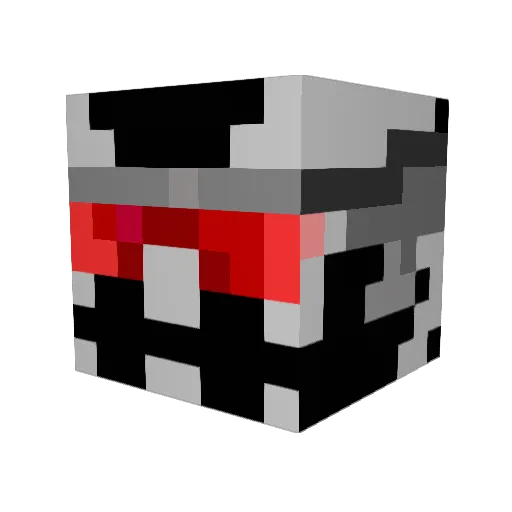 mark640 Minecraft avatar head, 3D render