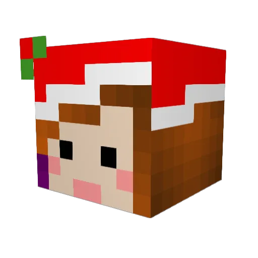 markcasey8 Minecraft avatar head, 3D render