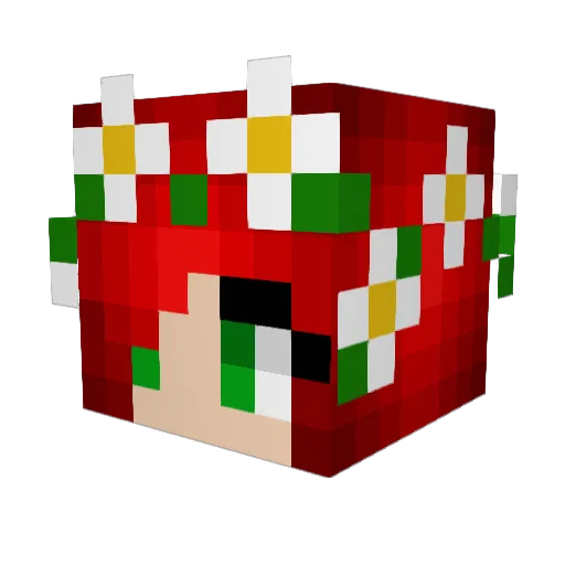 marker712 Minecraft avatar head, 3D render