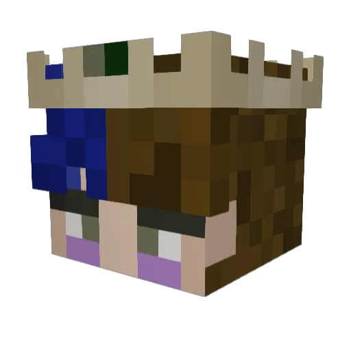 markerukas123 Minecraft avatar head, 3D render