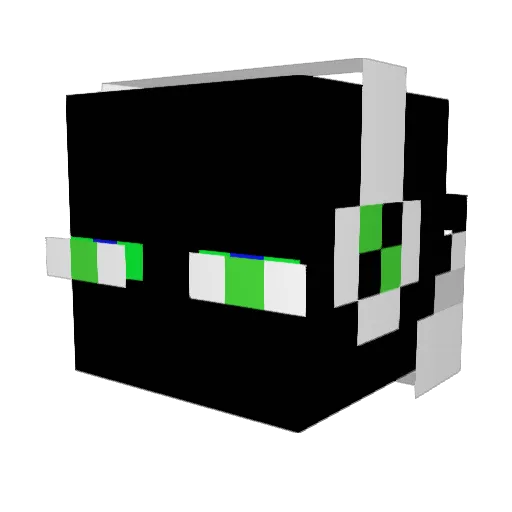 marki00 Minecraft avatar head, 3D render