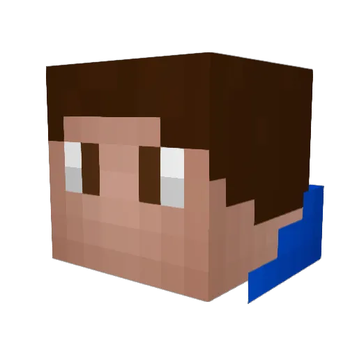 markic67 Minecraft avatar head, 3D render