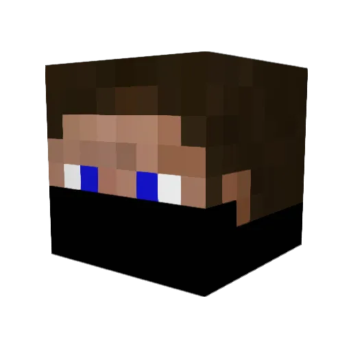 markie420 Minecraft avatar head, 3D render