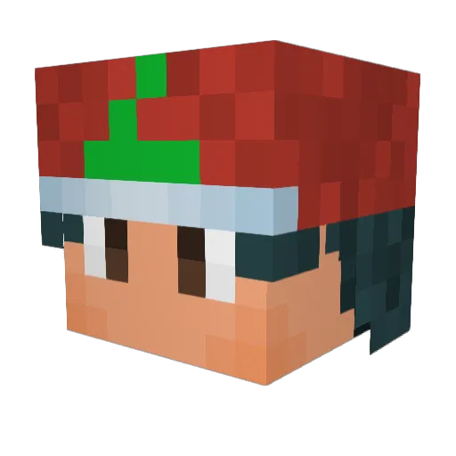 markieboy2014 Minecraft avatar head, 3D render