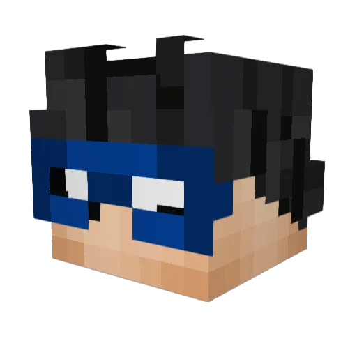markiss52 Minecraft avatar head, 3D render
