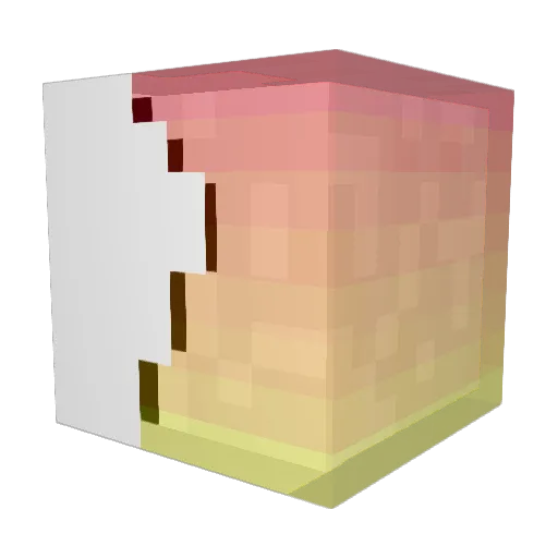 markjaing Minecraft avatar head, 3D render