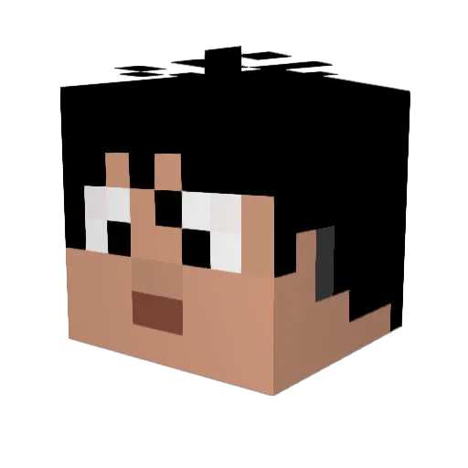 markman164 Minecraft avatar head, 3D render