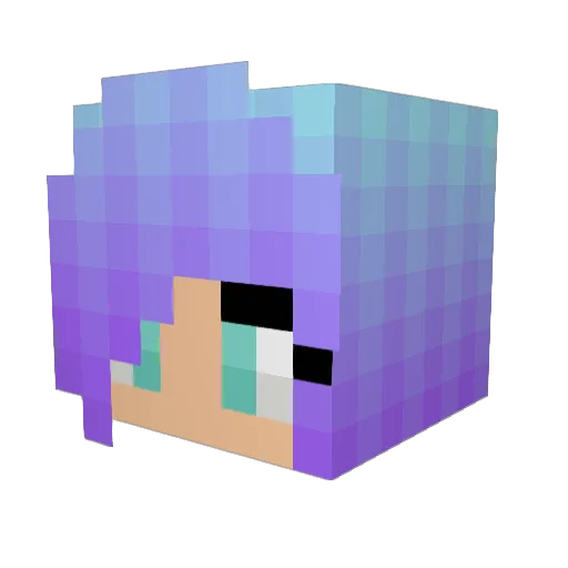 markmyword5 Minecraft avatar head, 3D render