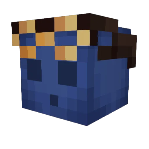 markomb2001 Minecraft avatar head, 3D render