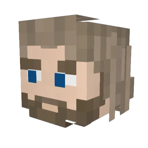 markorosz27 Minecraft avatar head, 3D render