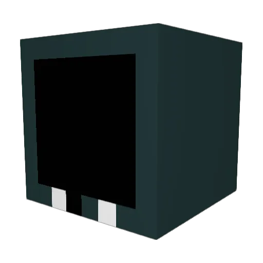 markoterre Minecraft avatar head, 3D render