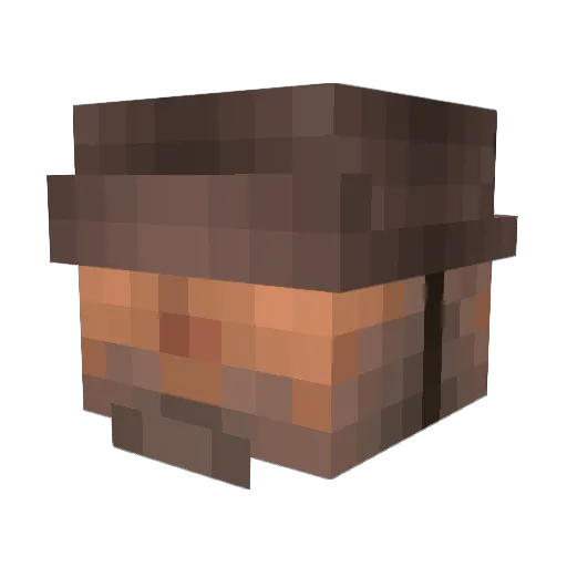 marks1337 Minecraft avatar head, 3D render