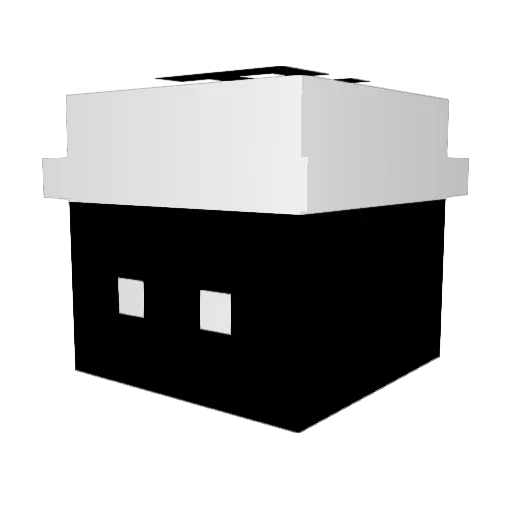 markshark1223 Minecraft avatar head, 3D render