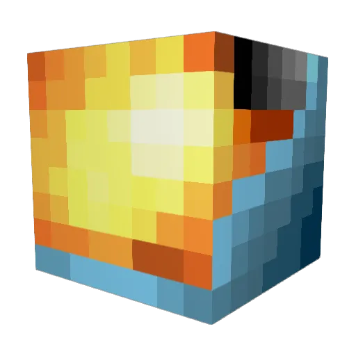 marksman724 Minecraft avatar head, 3D render