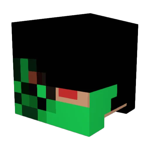 markung361 Minecraft avatar head, 3D render