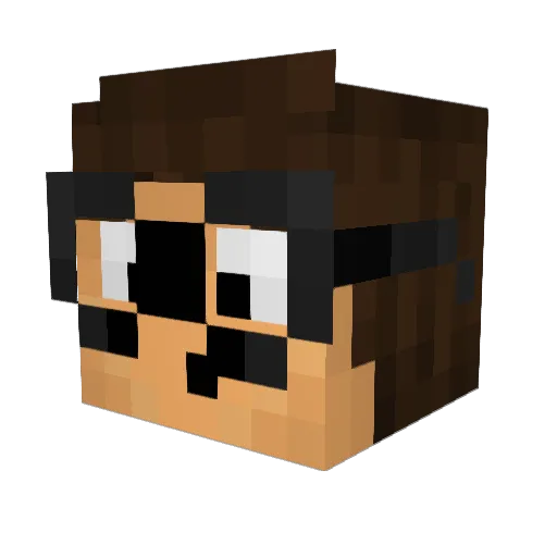 markus12377 Minecraft avatar head, 3D render