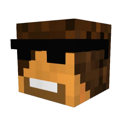 markus5542 Minecraft avatar head, 3D render