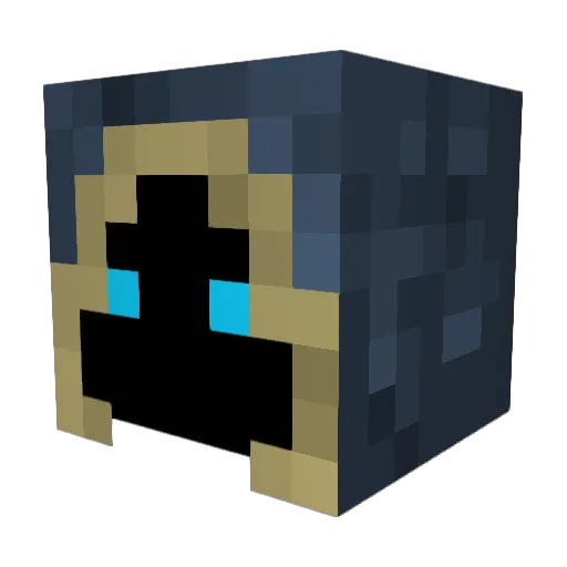 markusKA Minecraft avatar head, 3D render