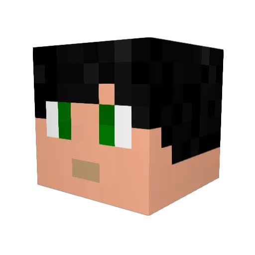 markus_014 Minecraft avatar head, 3D render