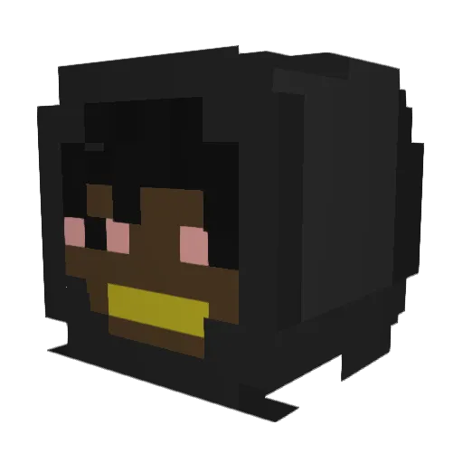 markus_suss Minecraft avatar head, 3D render