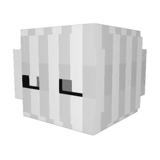 markusport Minecraft avatar head, 3D render