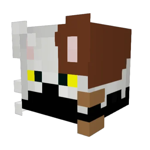 markuss_en Minecraft avatar head, 3D render