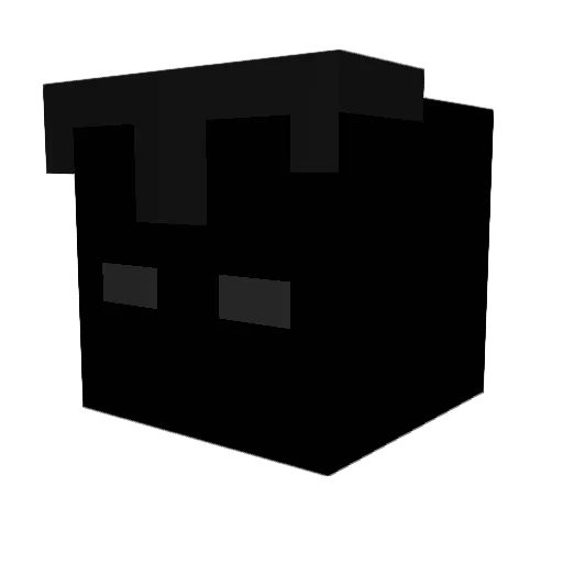 markusvb Minecraft avatar head, 3D render