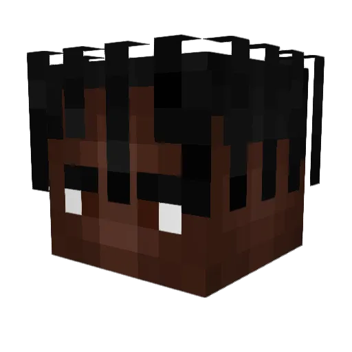 markuvs Minecraft avatar head, 3D render