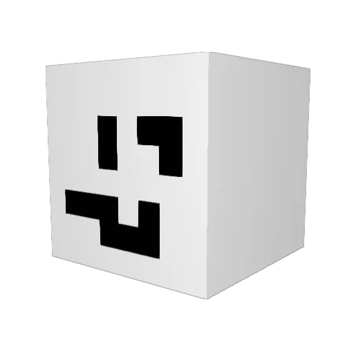 markuz01 Minecraft avatar head, 3D render