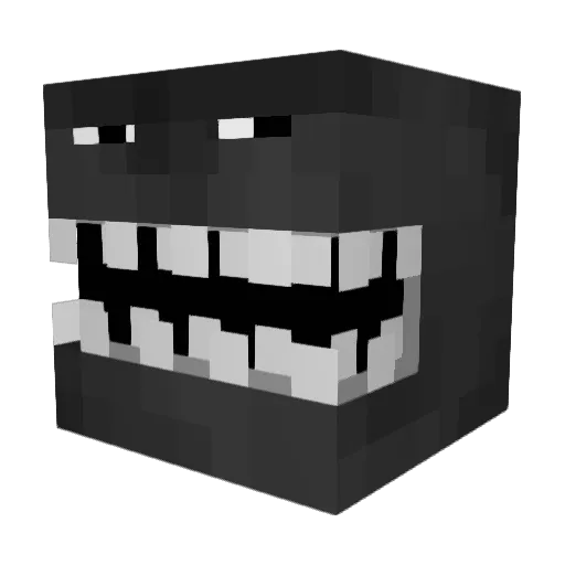 markxcd Minecraft avatar head, 3D render