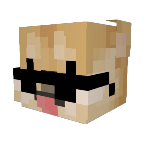 marlaiz Minecraft avatar head, 3D render