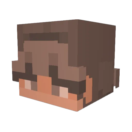 marlap2000 Minecraft avatar head, 3D render