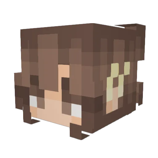 marleygtw Minecraft avatar head, 3D render