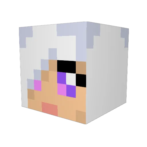marleymoo23 Minecraft avatar head, 3D render
