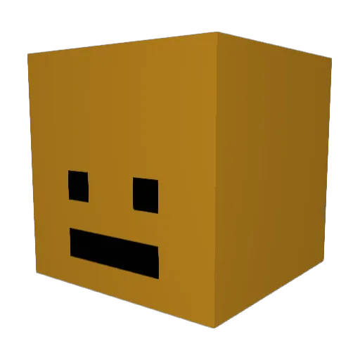 marliop Minecraft avatar head, 3D render