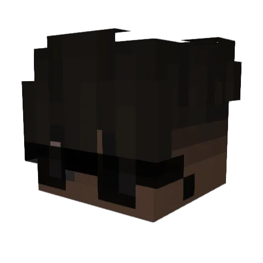 marlonn78 Minecraft avatar head, 3D render
