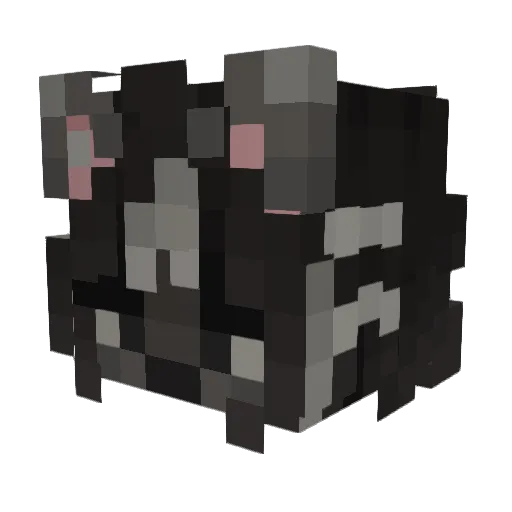 marluvztacos Minecraft avatar head, 3D render