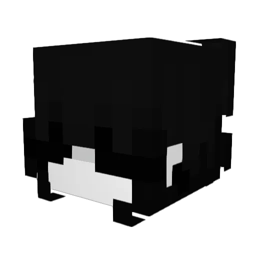 marlynaa Minecraft avatar head, 3D render